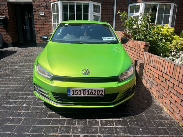 Volkswagen Scirocco Coupe, Petrol, 2015, Green