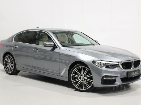 BMW 5-Series Saloon, Petrol Plug-in Hybrid, 2018, Blue
