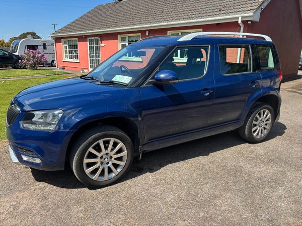 Skoda Yeti SUV, Petrol, 2016, Blue