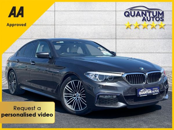 BMW 5-Series Saloon, Diesel, 2018, Grey