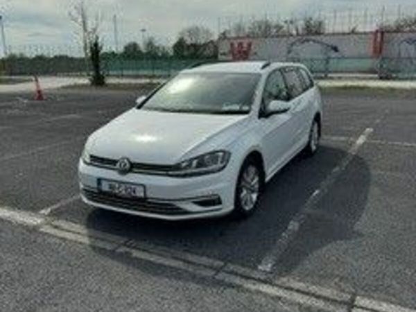 Volkswagen Golf Estate, Diesel, 2018, White