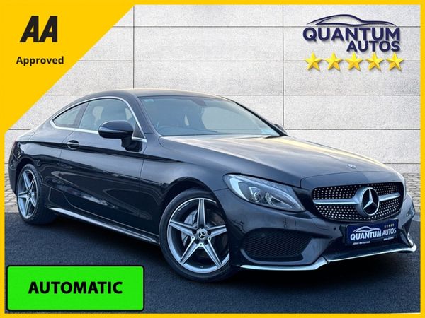 Mercedes-Benz C-Class Coupe, Diesel, 2018, Black