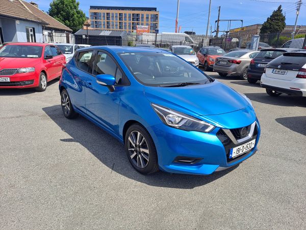 Nissan Micra Hatchback, Petrol, 2019, Blue