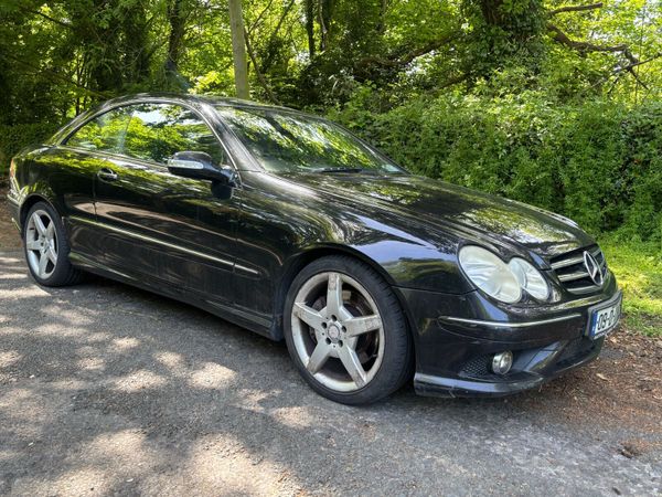 Mercedes-Benz CLK Coupe, Diesel, 2009, Black
