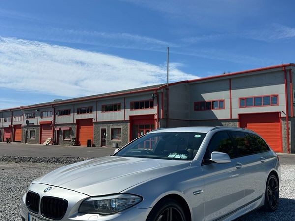 BMW 5-Series Estate, Diesel, 2013, Silver