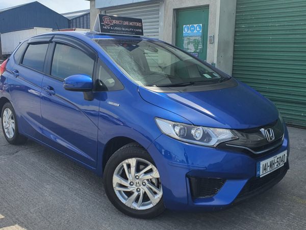 Honda Fit Hatchback, Petrol Hybrid, 2014, Blue