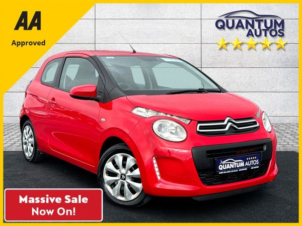 Citroen C1 Hatchback, Petrol, 2016, Red