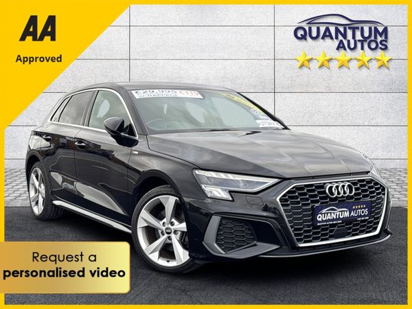 Audi A3 Hatchback, Petrol Plug-in Hybrid, 2021, Black