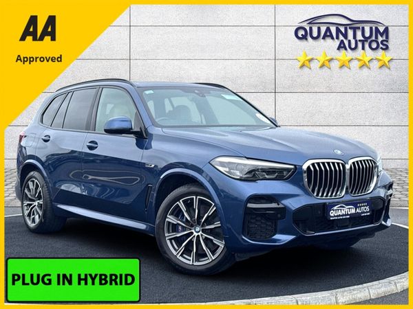 BMW X5 SUV, Petrol Plug-in Hybrid, 2021, Blue