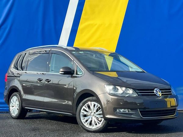 Volkswagen Sharan MPV, Petrol, 2015, Brown
