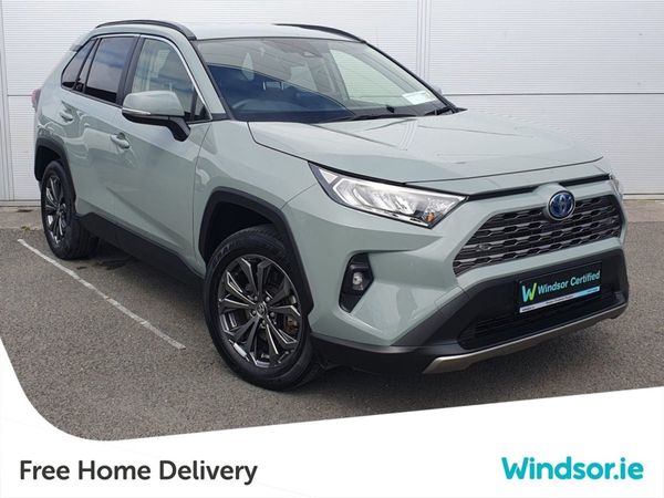 Toyota RAV4 SUV, Petrol Hybrid, 2023, Green
