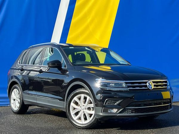 Volkswagen Tiguan SUV, Petrol, 2017, Black