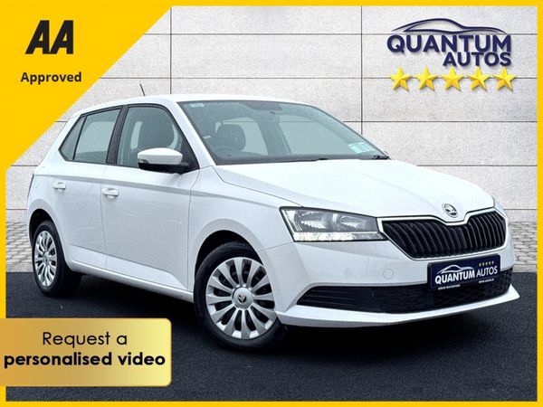 Skoda Fabia Hatchback, Petrol, 2021, White