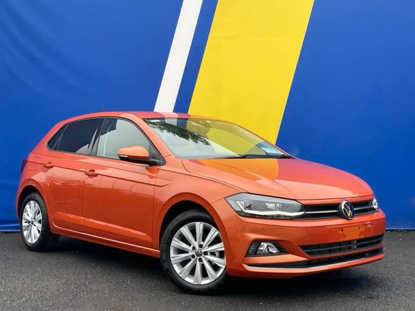 Volkswagen Polo Hatchback, Petrol, 2022, Orange