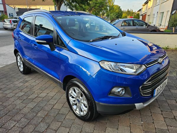 Ford EcoSport SUV, Petrol, 2015, Blue