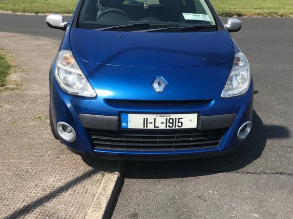 Renault Clio Hatchback, Petrol, 2011, Blue