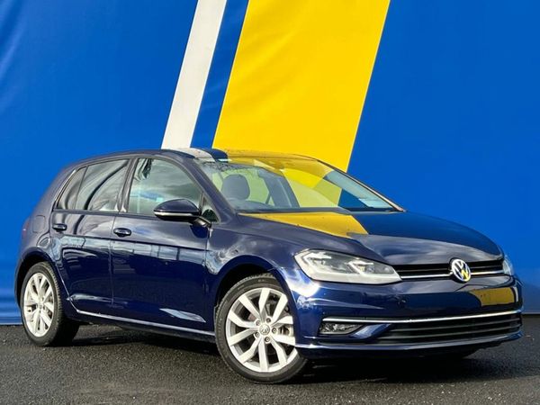 Volkswagen Golf Hatchback, Petrol, 2018, Blue