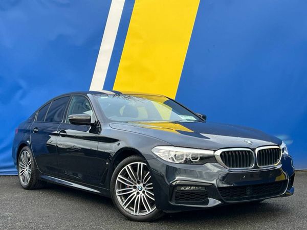 BMW 5-Series Saloon, Petrol Plug-in Hybrid, 2018, Black