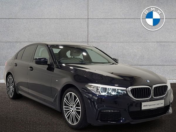 BMW 5-Series Saloon, Diesel, 2020, Black
