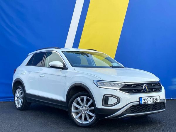 Volkswagen T-Roc SUV, Petrol, 2022, White