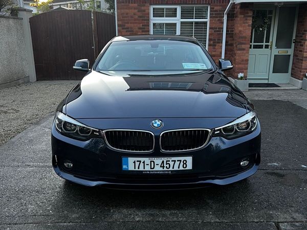 BMW 4-Series Saloon, Diesel, 2017, Blue