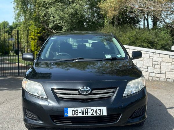 Toyota Corolla Saloon, Petrol, 2008, Black