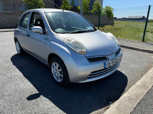 Nissan March Hatchback, Petrol, 2009, Silver