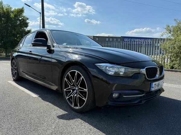 BMW 3-Series Saloon, Diesel, 2017, Black