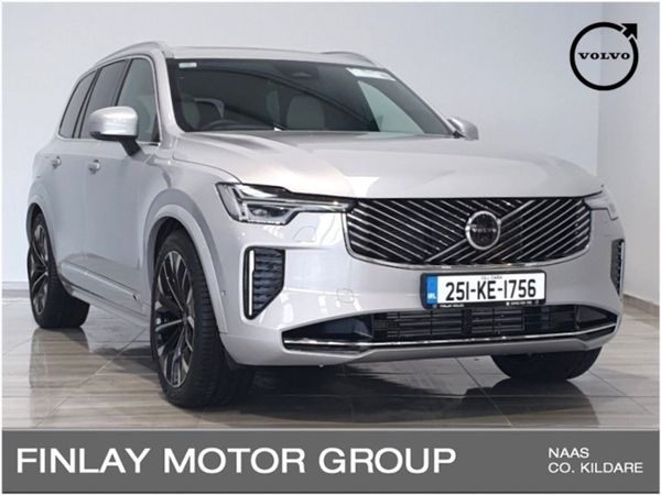 Volvo XC90 SUV, Petrol Plug-in Hybrid, 2025, Silver