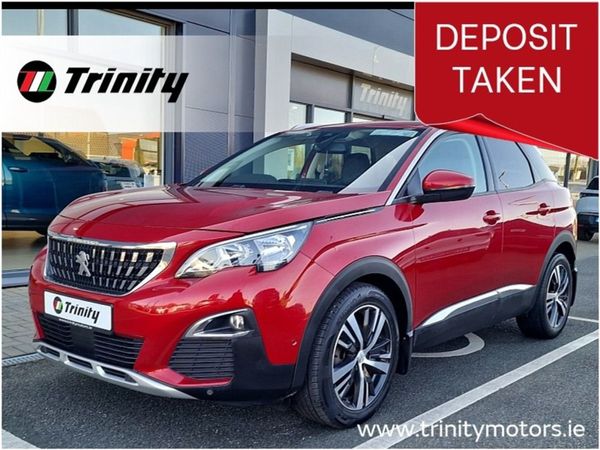 Peugeot 3008 SUV, Diesel, 2019, Red