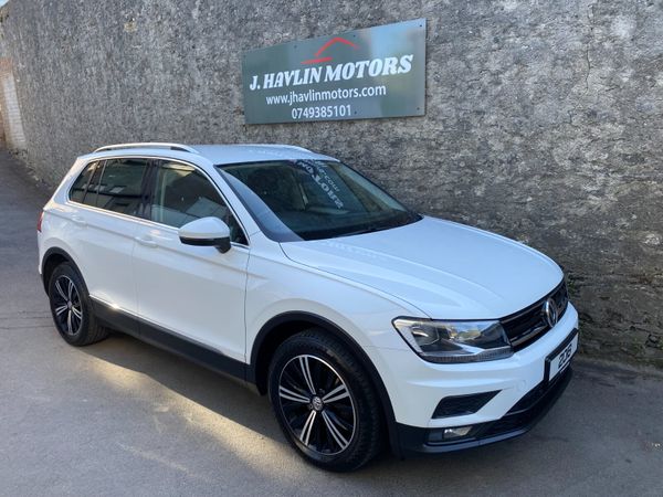 Volkswagen Tiguan SUV, Diesel, 2018, White