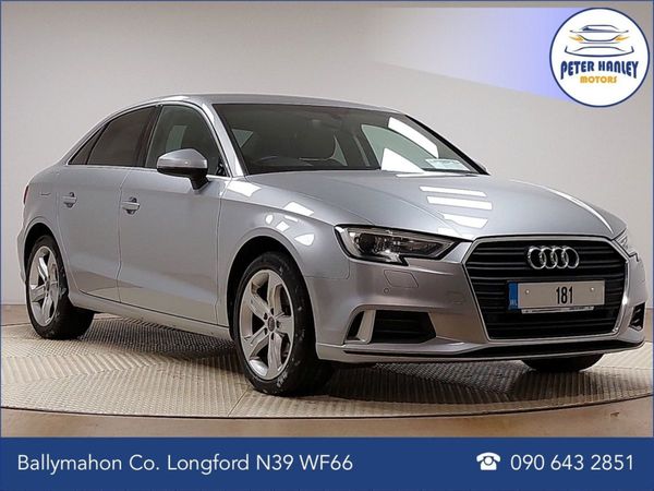 Audi A3 Saloon, Diesel, 2018, Silver