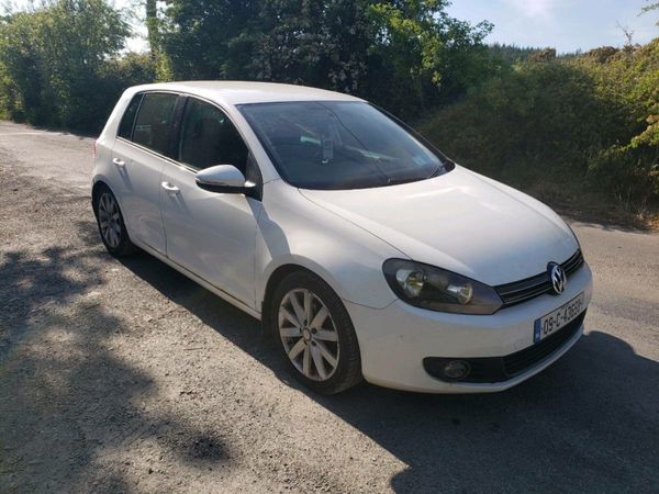 Volkswagen Golf Hatchback, Diesel, 2009, White