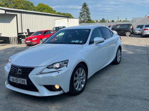 Lexus IS Saloon, Petrol Hybrid, 2014, White