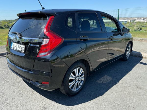 Honda Fit Hatchback, Petrol Hybrid, 2018, Black