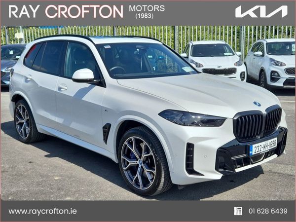 BMW X5 SUV, Petrol Plug-in Hybrid, 2023, White
