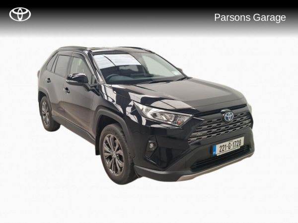 Toyota RAV4 SUV, Petrol Hybrid, 2022, Black
