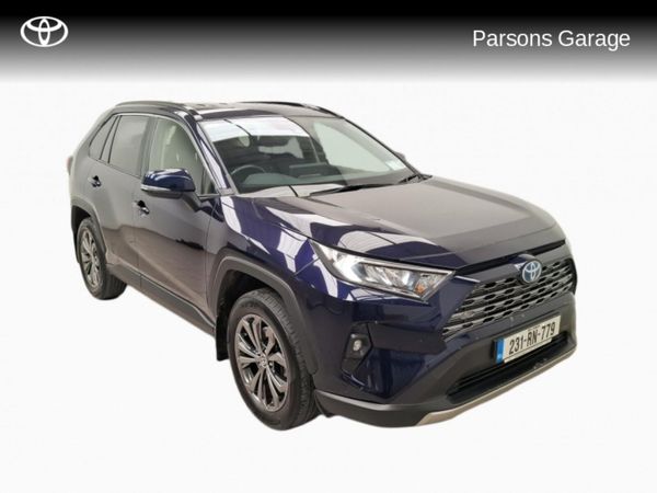 Toyota RAV4 SUV, Petrol Hybrid, 2023, Blue