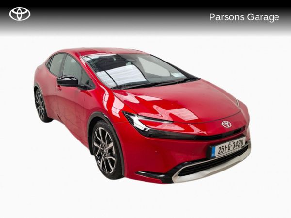 Toyota Prius Hatchback, Petrol Plug-in Hybrid, 2025, Red