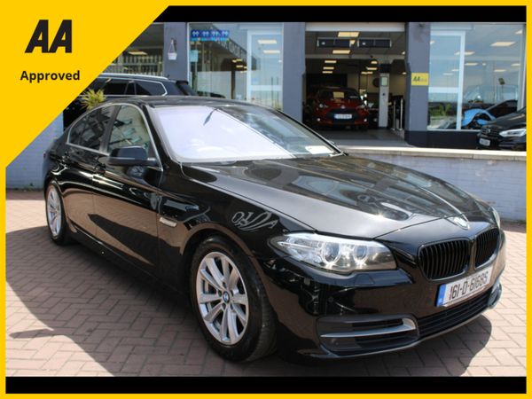BMW 5-Series Saloon, Diesel, 2016, Black