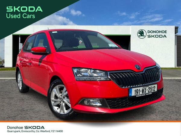 Skoda Fabia Hatchback, Petrol, 2019, Red