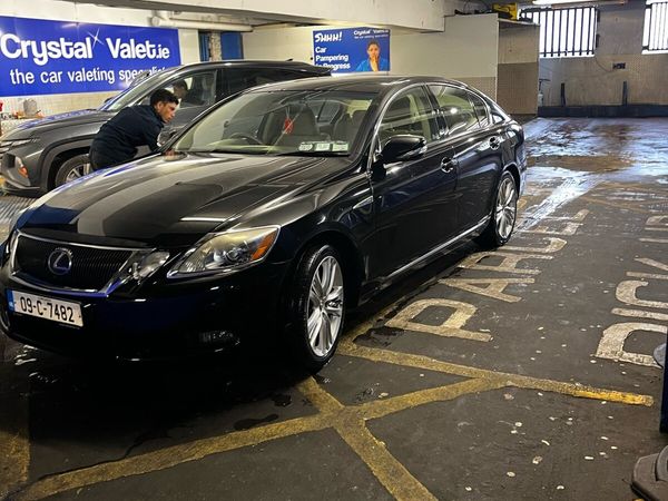 Lexus GS Saloon, Petrol Hybrid, 2009, Black