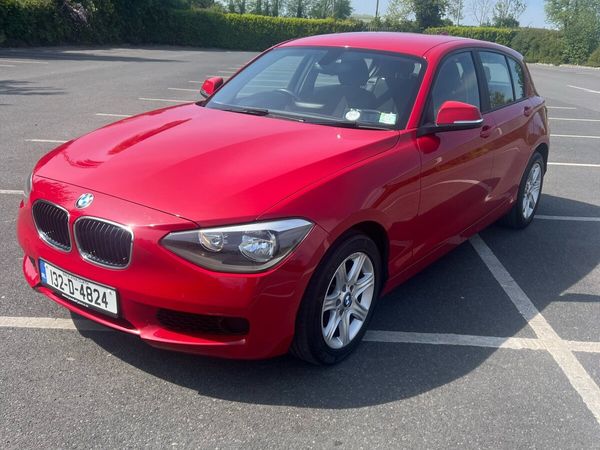 BMW 1-Series Estate, Petrol, 2013, Red