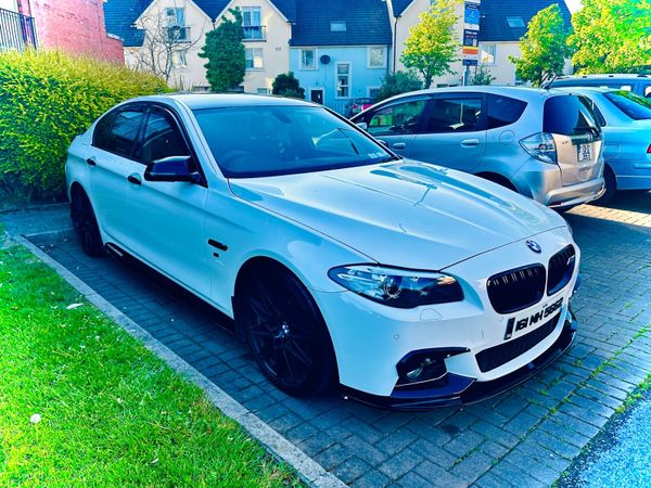 BMW 5-Series Saloon, Diesel, 2016, White