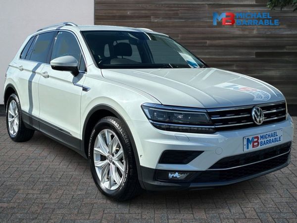 Volkswagen Tiguan SUV, Petrol, 2017, White
