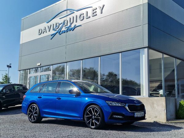 Skoda Octavia Estate, Diesel, 2021, Blue