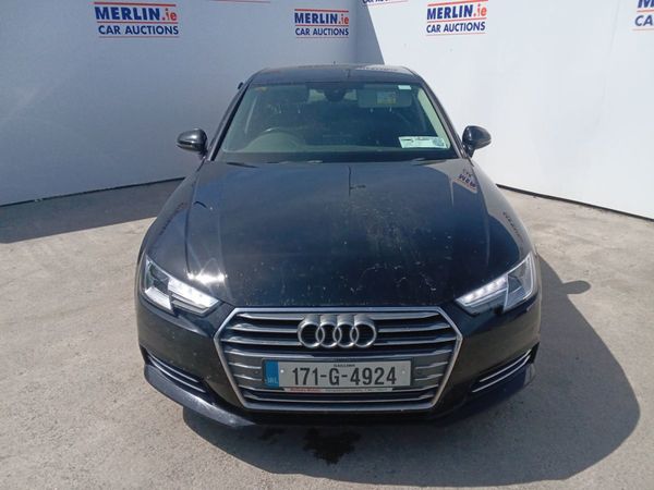 Audi A4 Saloon, Diesel, 2017, Black