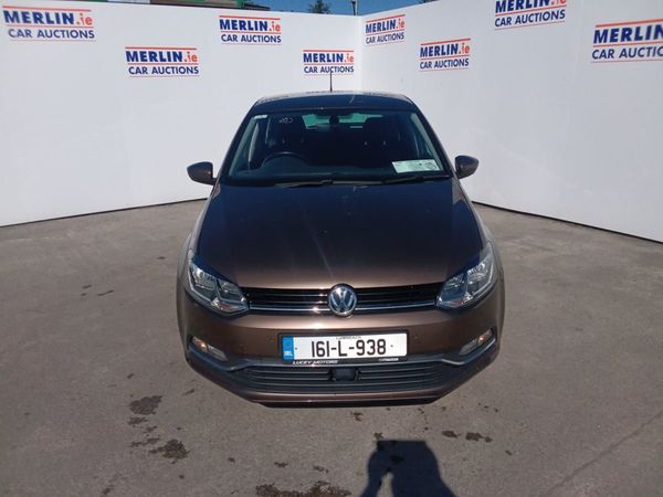 Volkswagen Polo Hatchback, Petrol, 2016, Brown