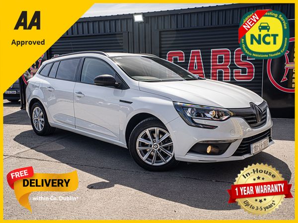 Renault Megane Estate, Diesel, 2018, White