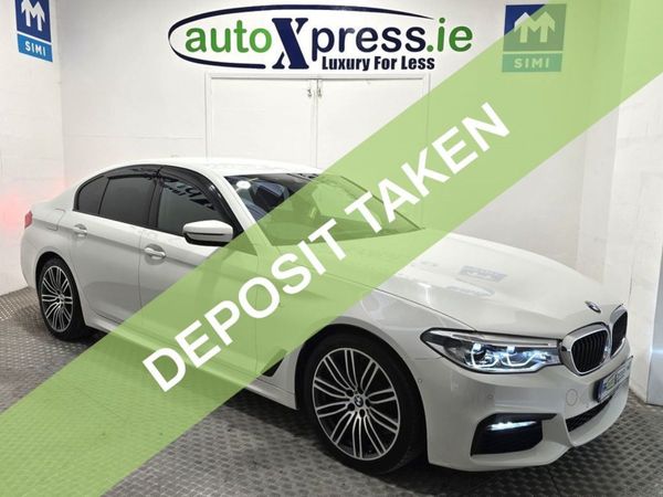 BMW 5-Series Saloon, Diesel, 2017, White